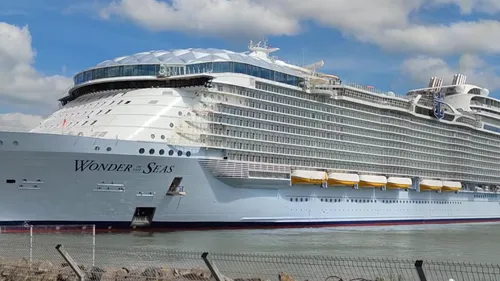 Le Wonder of the Seas s'apprête à quitter Saint-Nazaire